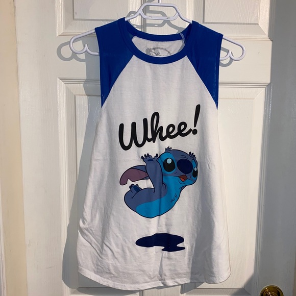 Disney Lilo & Stitch Graphic baseball Tank size L